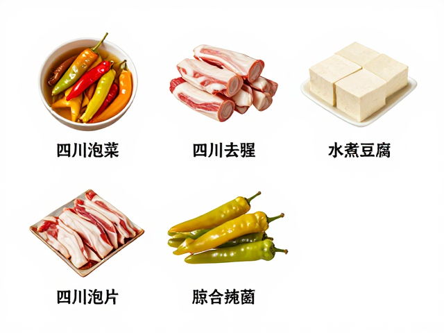 水煮鱼与泡菜腰片的复合烹饪技法