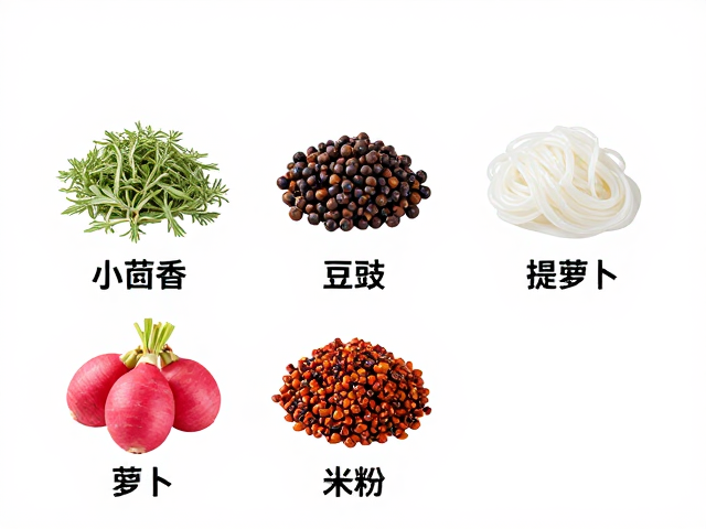 米粉增香的物理吸附与风味融合