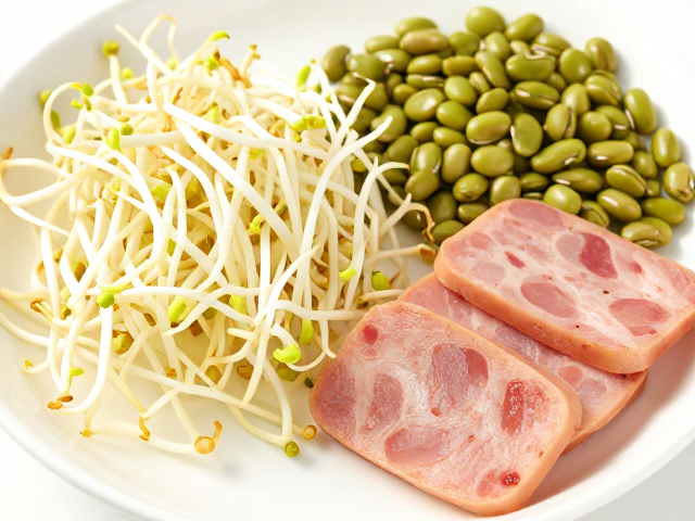 泡发芽菜与豇豆的预处理与风味融合