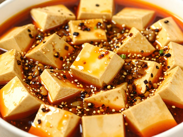 麻婆豆腐正宗做法，咸味定底，复合调味油润入味