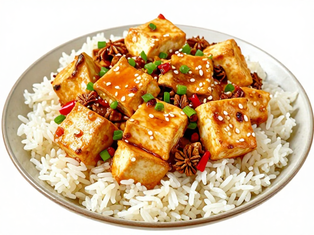 鱼香味型豆腐攻略，桂皮点睛，鲜香浓郁拌饭绝配