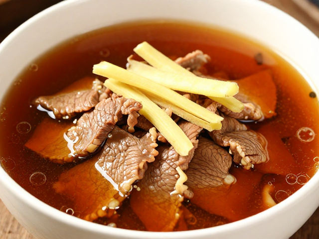 家庭版怪味水煮牛肉，泡姜提鲜，精准兑碗芡技巧