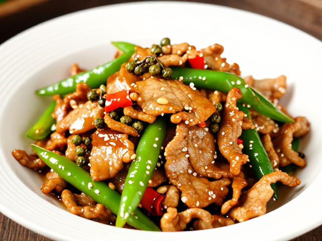 泡辣椒炒肉不腻口，掌握熟豉香与青花椒，在家复刻江湖菜