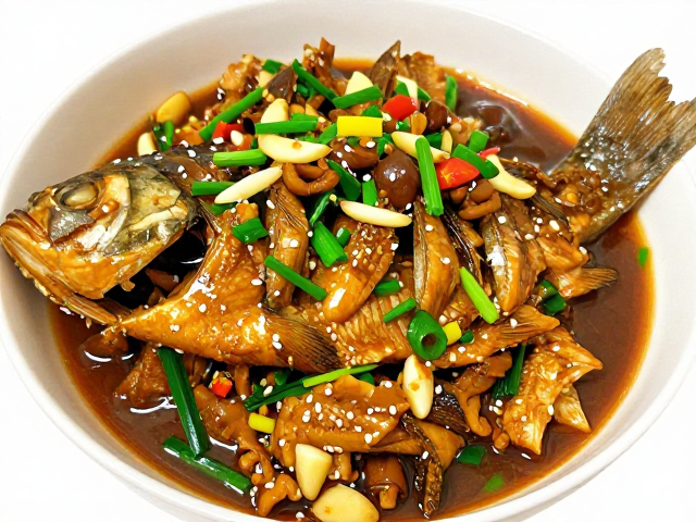 家常鱼香味热炒鱼，姜蒜葱去腥提鲜，开胃凉菜也惊艳