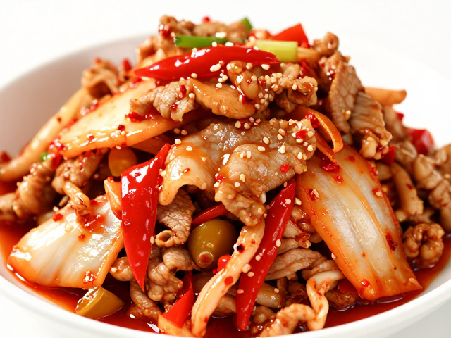 泡椒与猪肉的味觉共鸣