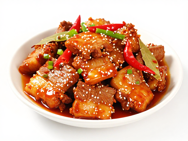 泡椒酸香猪肉的处理与麻辣平衡