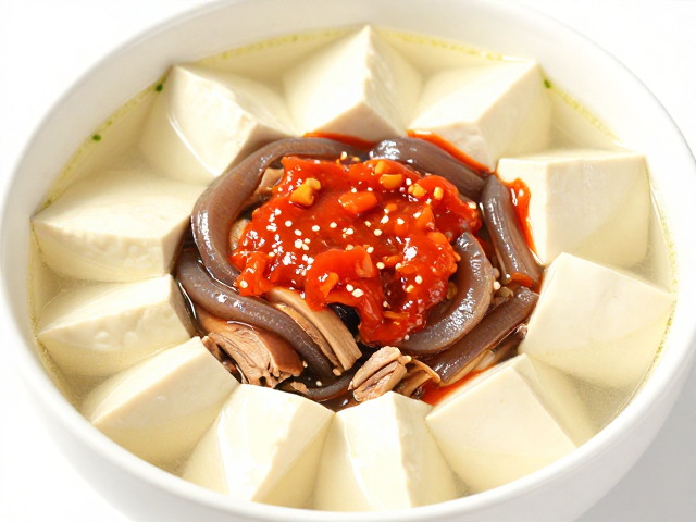 清汤豆腐：解腻提鲜的结构性互补