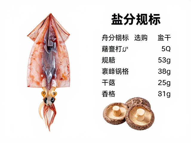 盐分与干货特性的科学认知