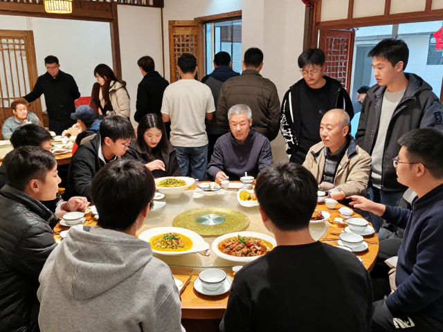 宴席场景与用餐体验