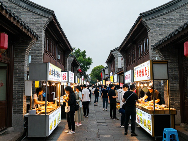 外地游客必打卡！接地气夜市摊与中式装修的烟火盛宴