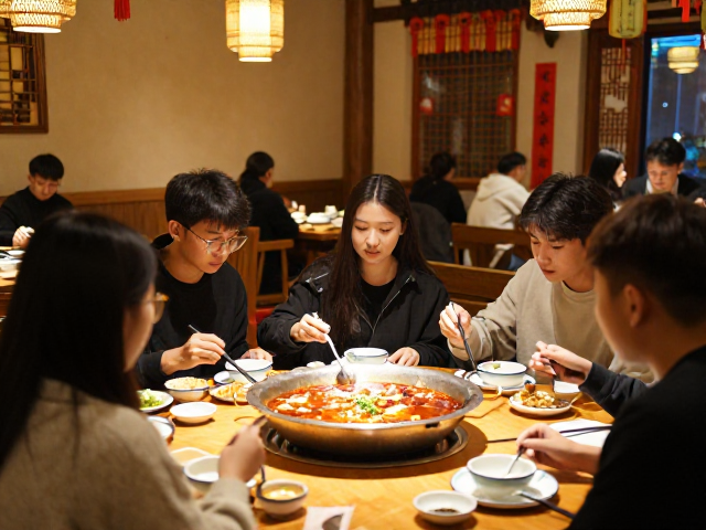 年轻人打卡餐厅推荐，川西民俗风下的川式水煮鱼多人餐