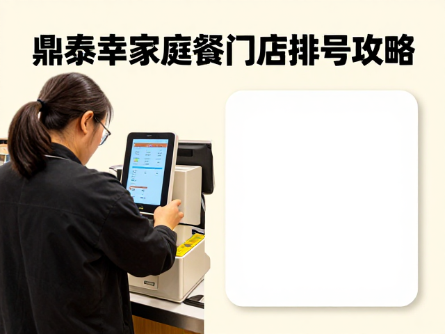 数字化取号与线下排队的操作细节