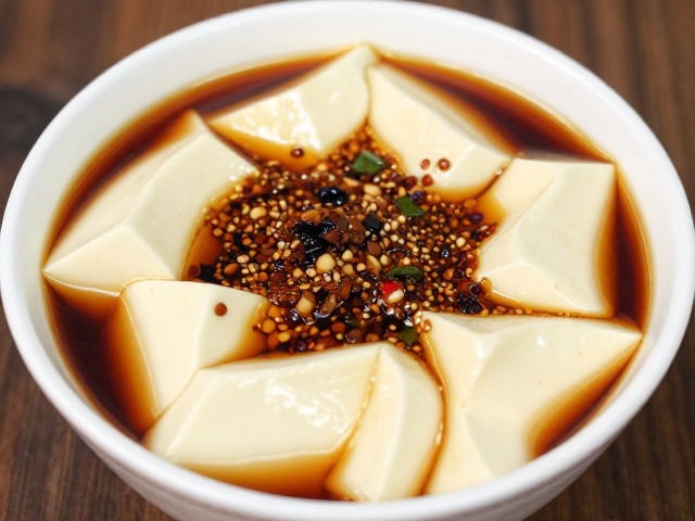 乐山豆腐脑的灵魂在于卤汁与配料的平衡