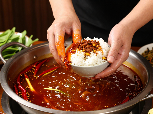 食材处理与现场氛围