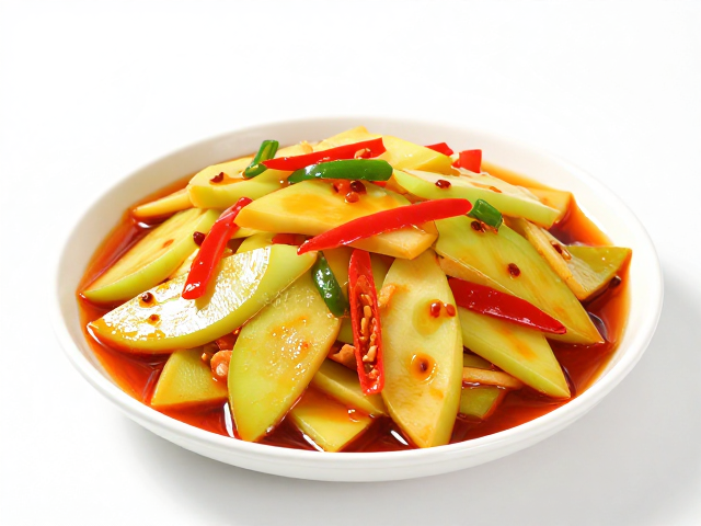 鱼香汁比例揭秘，青笋红油宽油滑炒，豆瓣酱不发苦秘籍