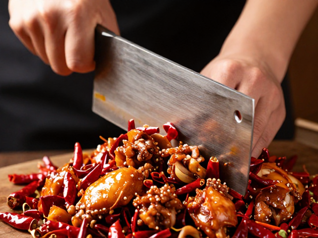 刀工是辣子鸡的灵魂底色