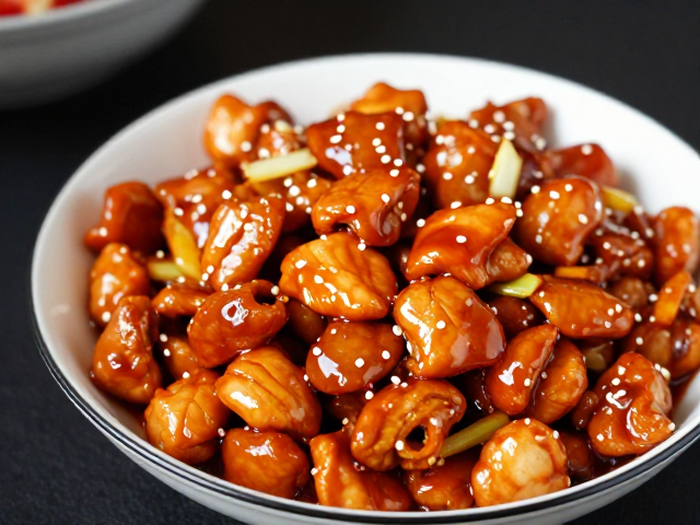 宫保鸡丁的灵魂料汁与辅料准备
