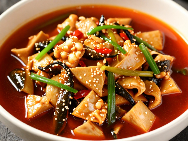 商用鱼香复合味的底味构建与去淀粉化处理