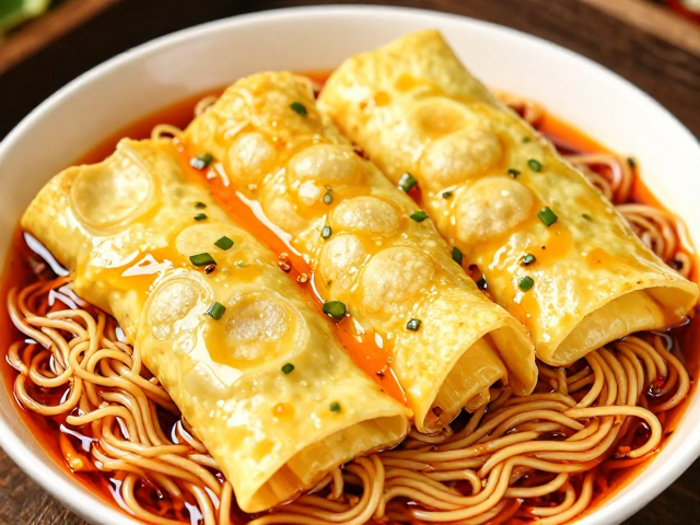 宜宾美食攻略，燃面咸鲜下饭，蛋烘糕气泡饮绝配