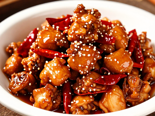 辣子鸡亮油技巧：色泽与风味的物理呈现