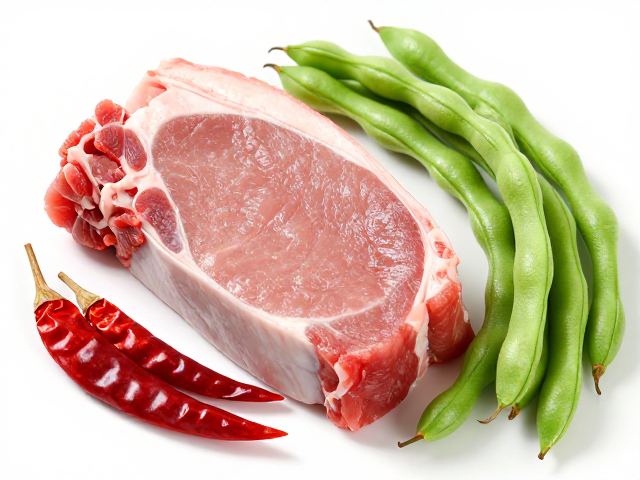 肉类排酸秘诀，搭配干辣椒与四季豆，去腥提鲜全攻略