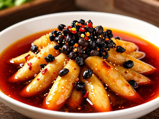 永川豆豉配泡姜，爆炒出锅红油提香，麻辣鲜香绝配复合调汁