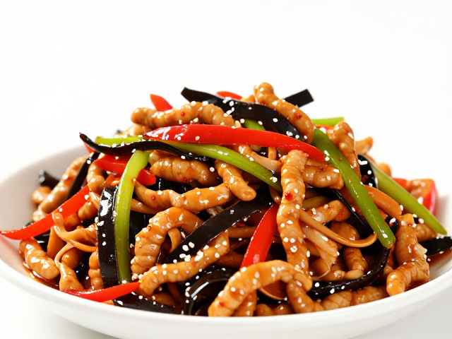 食材处理与肉丝挂浆技巧