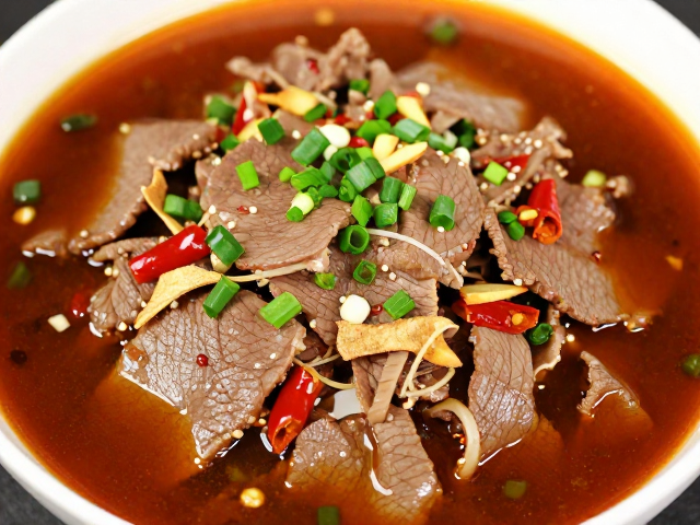 酸辣牛肉正宗做法