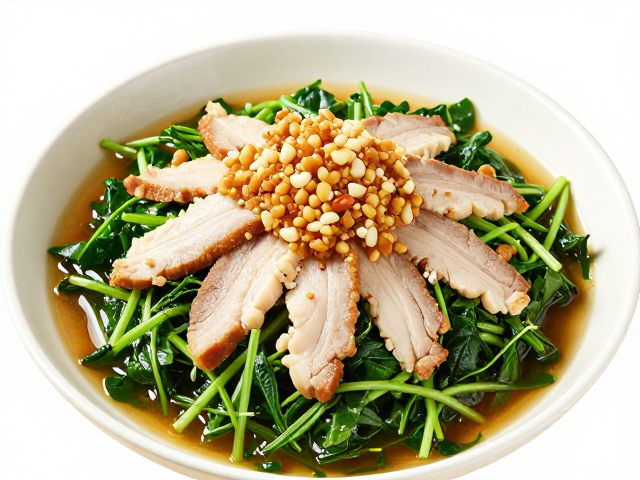 川菜也能轻食？复合调味，少盐炖煮，蒜泥白肉绿叶菜新吃法
