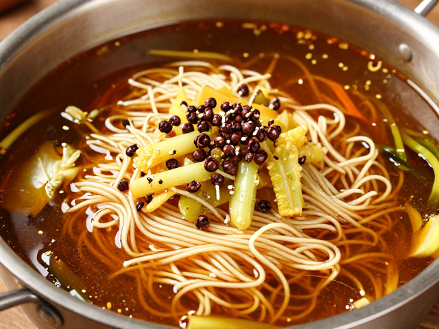 汤底熬制与食用场景