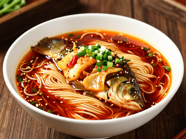 宜宾鲫鱼酸辣面怎么做？专用辅料锁鲜，泡菜酸香清爽