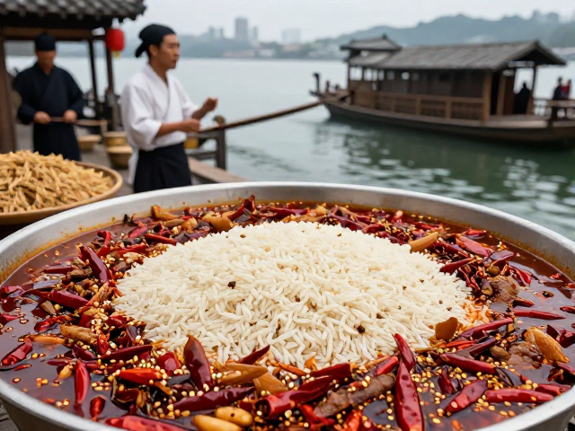稻米主食的历史渊源与码头饮食的实用主义