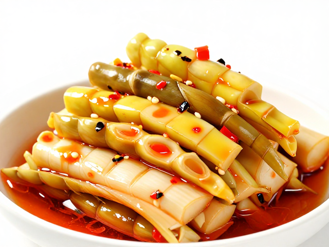 春笋豇豆凉拌泡菜，麻辣鲜香调味指南，根茎类阴凉存放技巧