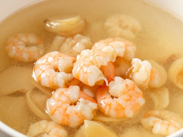 干贝炖鸡汤秘方，虾米去沙去膜更纯净，适合重味调和地方特产