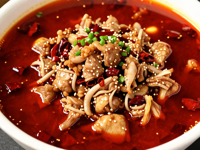 重庆菜精髓,糊辣壳红油炼制
