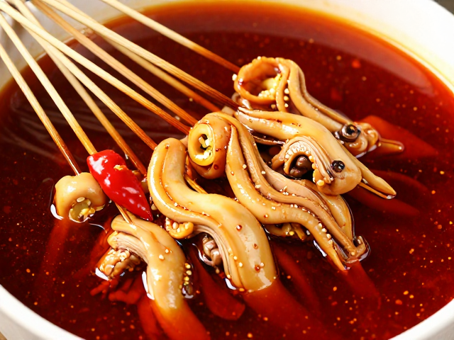 食材处理与红油风味的承载关系