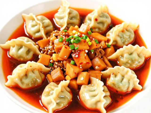 红油抄手的面皮与馅料搭配
