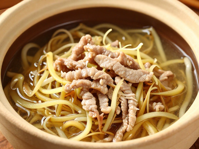 泡姜的处理与砂锅预热