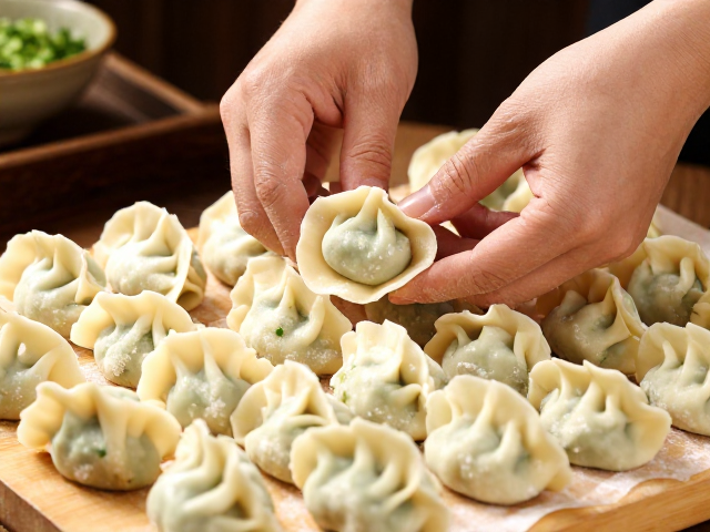 操作流程与拌制技巧:让味道附着于饺皮之上