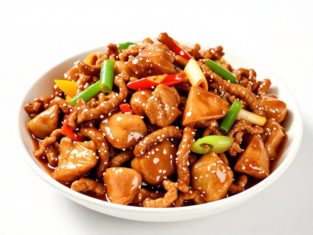 宫保鸡丁入门版，肉丝不够嫩？中火烧制，碗汁调制秘籍