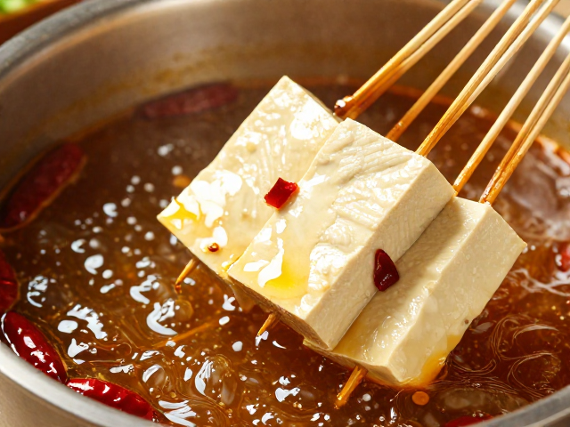 串串香风味升级中的豆腐处理与蒸制技巧