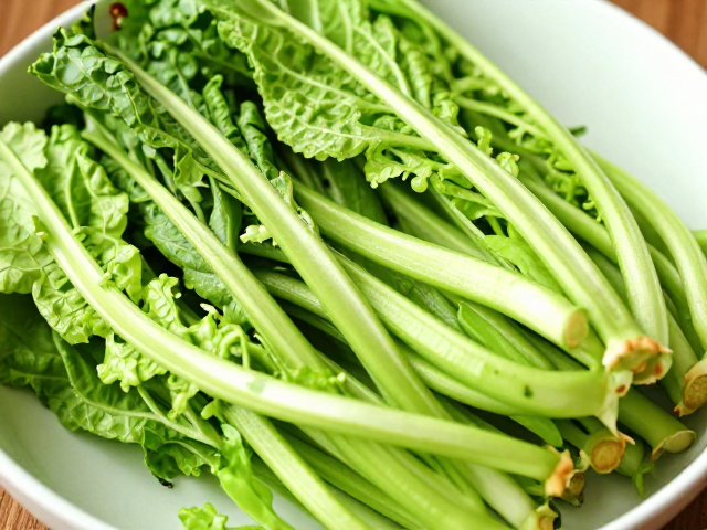 精选头菜与预处理去腥