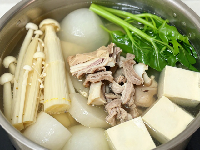 竹荪萝卜猪肉汤的炖煮逻辑