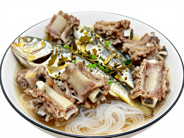 耗儿鱼炖排骨秘方，加香叶米粉提鲜，冷冻分装更省事