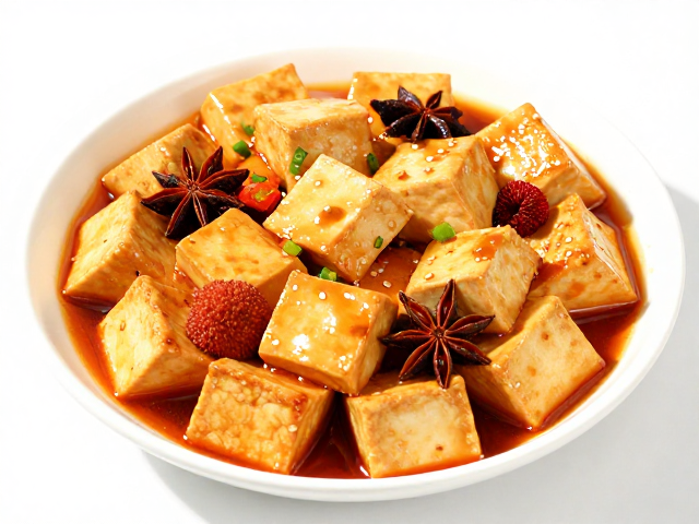 家常鱼香豆腐教程,码味去腥加八角,酱油提鲜荔枝味浓