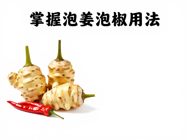掌握泡姜泡椒用法，川南酸辣味与亮油红油凉菜调汁秘籍