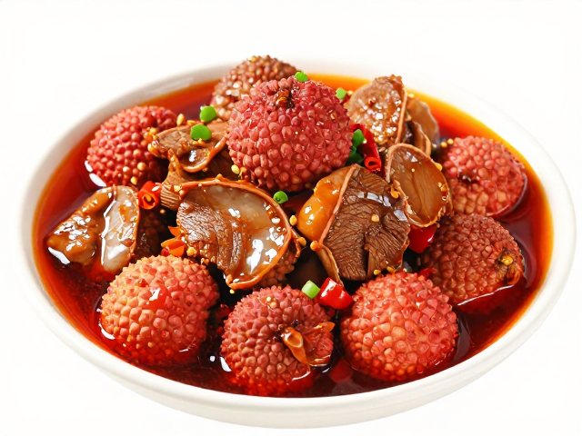 荔枝味红油牛肉的味觉逻辑与核心风味拆解