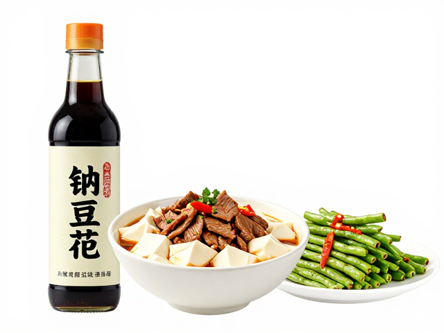健康川味食谱，少钠酱油豆花牛肉，搭配少油干煸四季豆微辣版