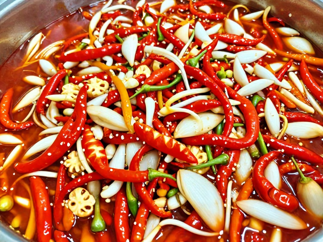 泡菜与泡椒的工业化发酵与风味保留