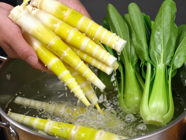 冬笋儿菜入锅的时令风味
